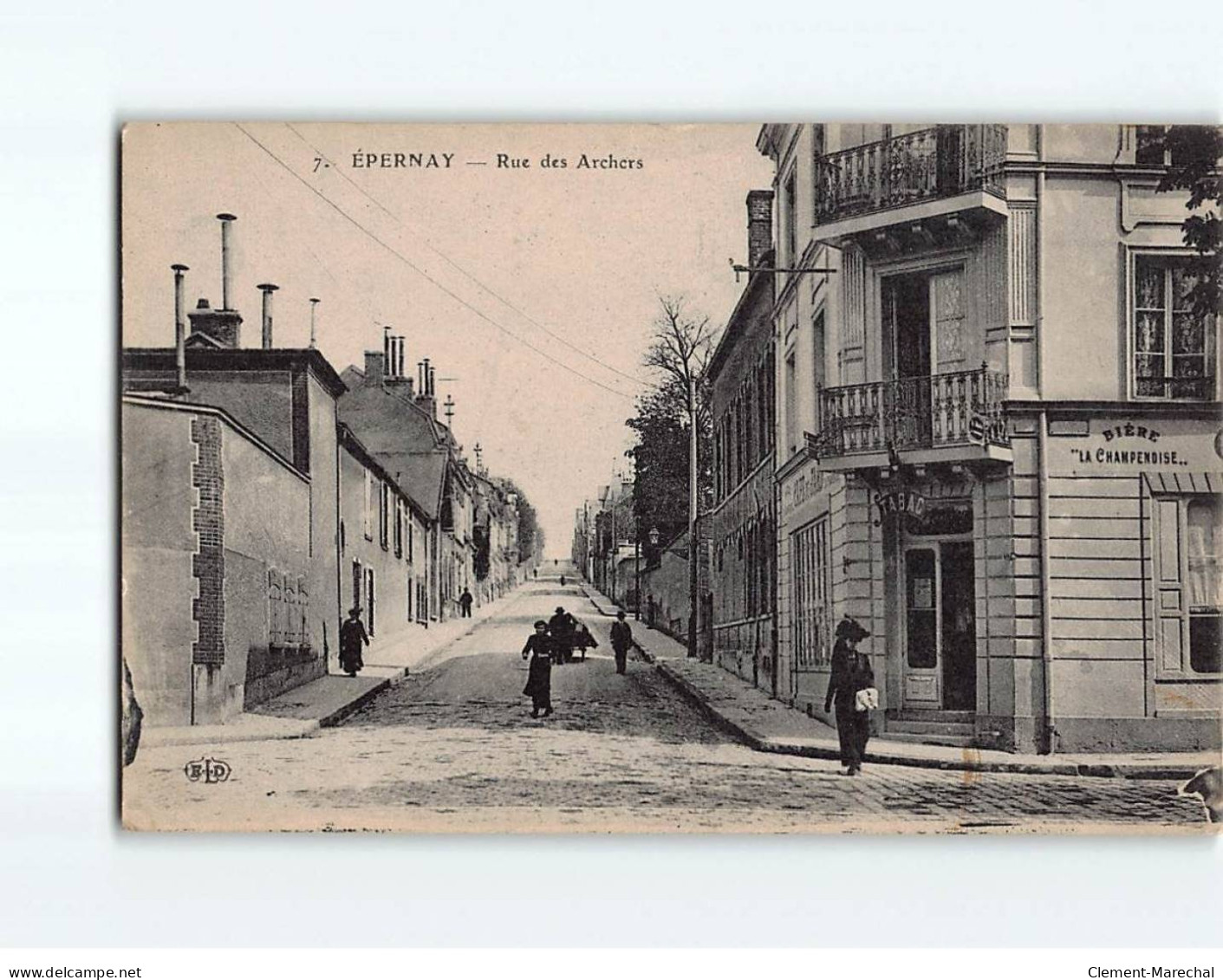 EPERNAY : Rue Des Archers - état - Epernay