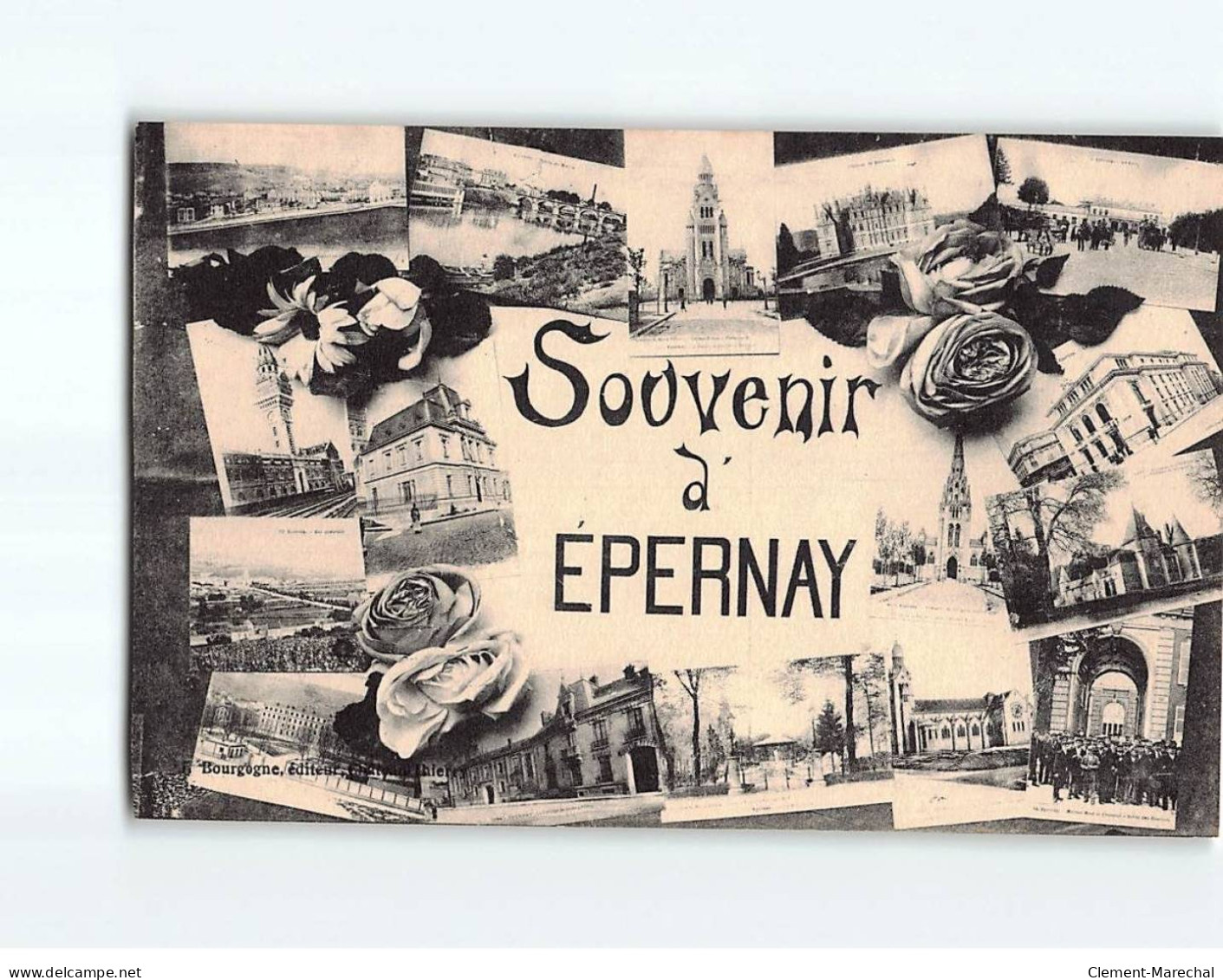 EPERNAY : Carte Souvenir - Très Bon état - Epernay