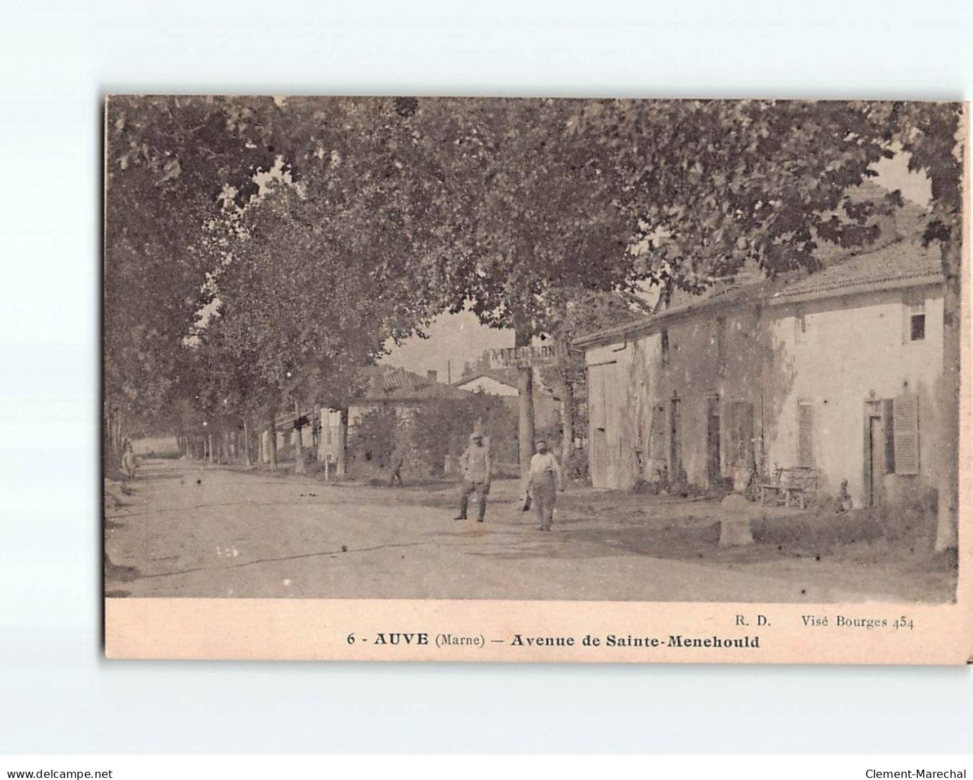 AUVE : Avenue De Sainte-Menehould - Très Bon état - Other & Unclassified