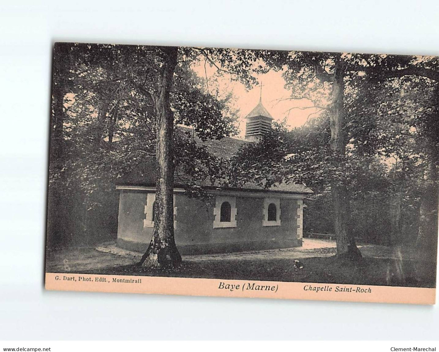 BAYE : Chapelle Saint-Roch - Très Bon état - Sonstige & Ohne Zuordnung