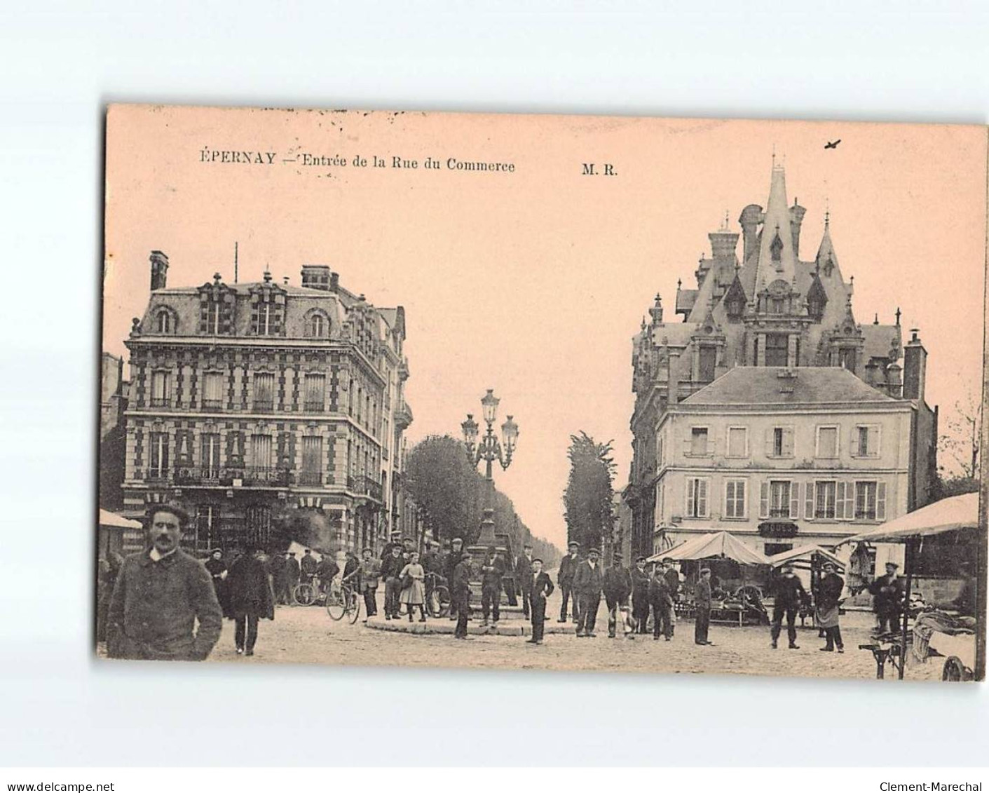 EPERNAY : Entrée De La Rue Du Commerce - Très Bon état - Epernay