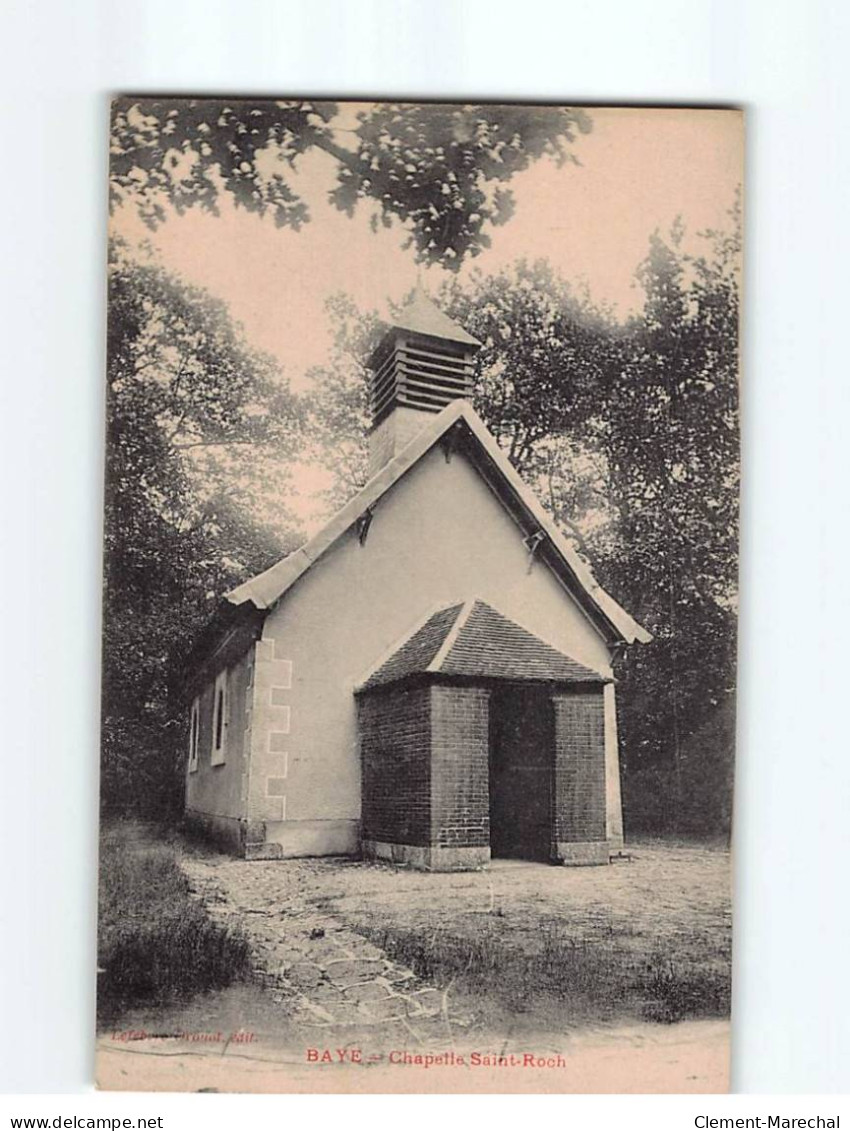 BAYE : Chapelle Saint-Roch - Très Bon état - Autres & Non Classés