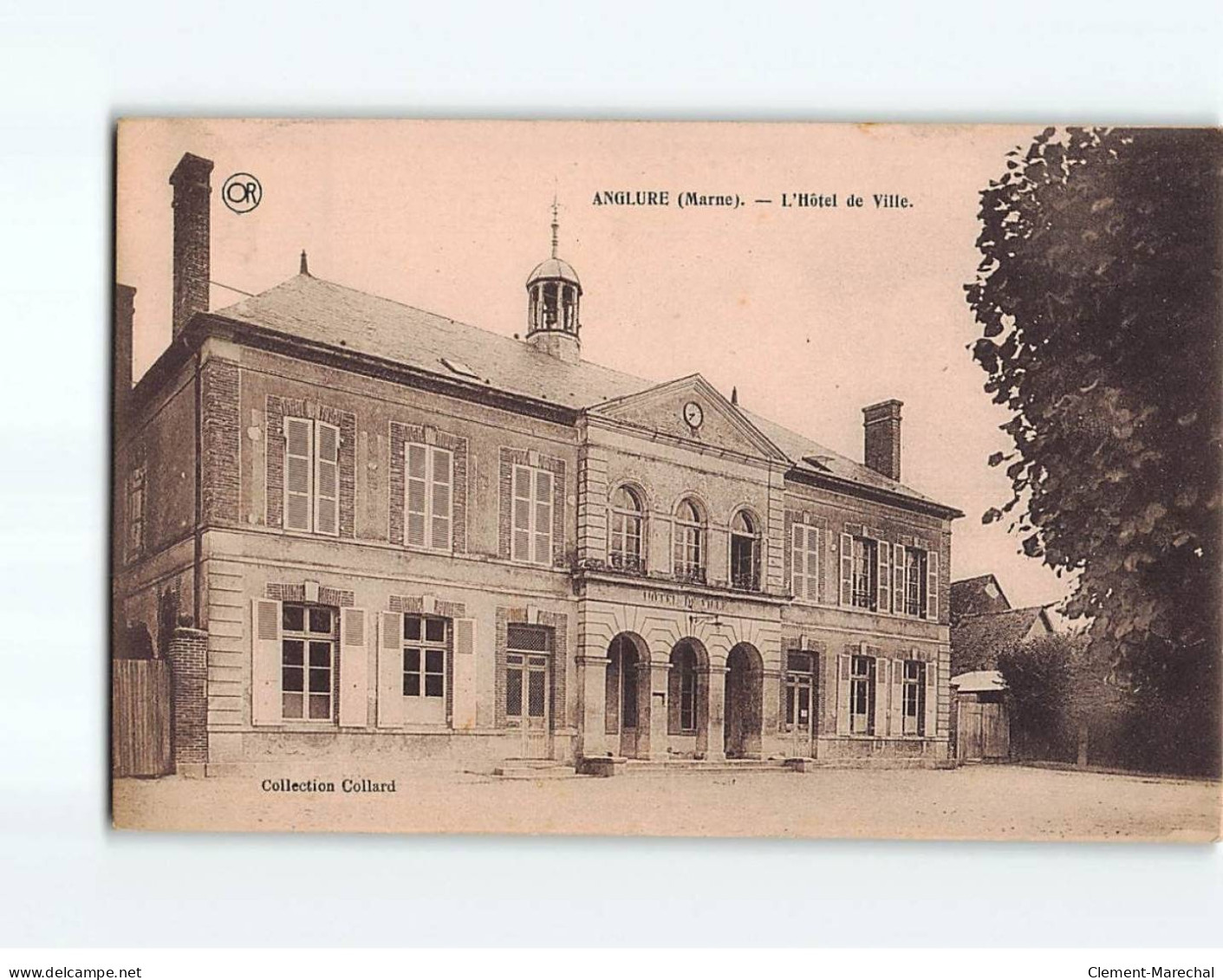 ANGLURE : L'Hôtel De Ville - Très Bon état - Anglure