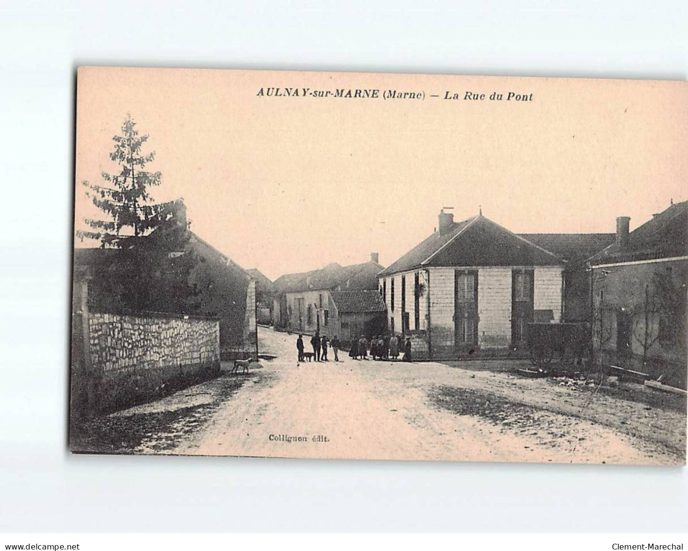 AULNAY SUR MARNE : La Rue Du Pont - Très Bon état - Sonstige & Ohne Zuordnung