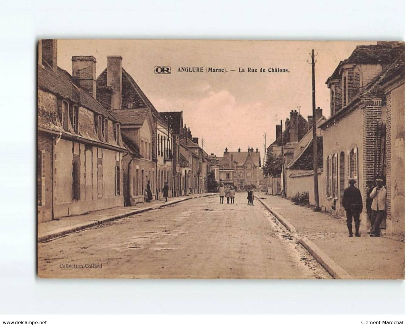 ANGLURE : La Rue De Châlons - Très Bon état - Anglure