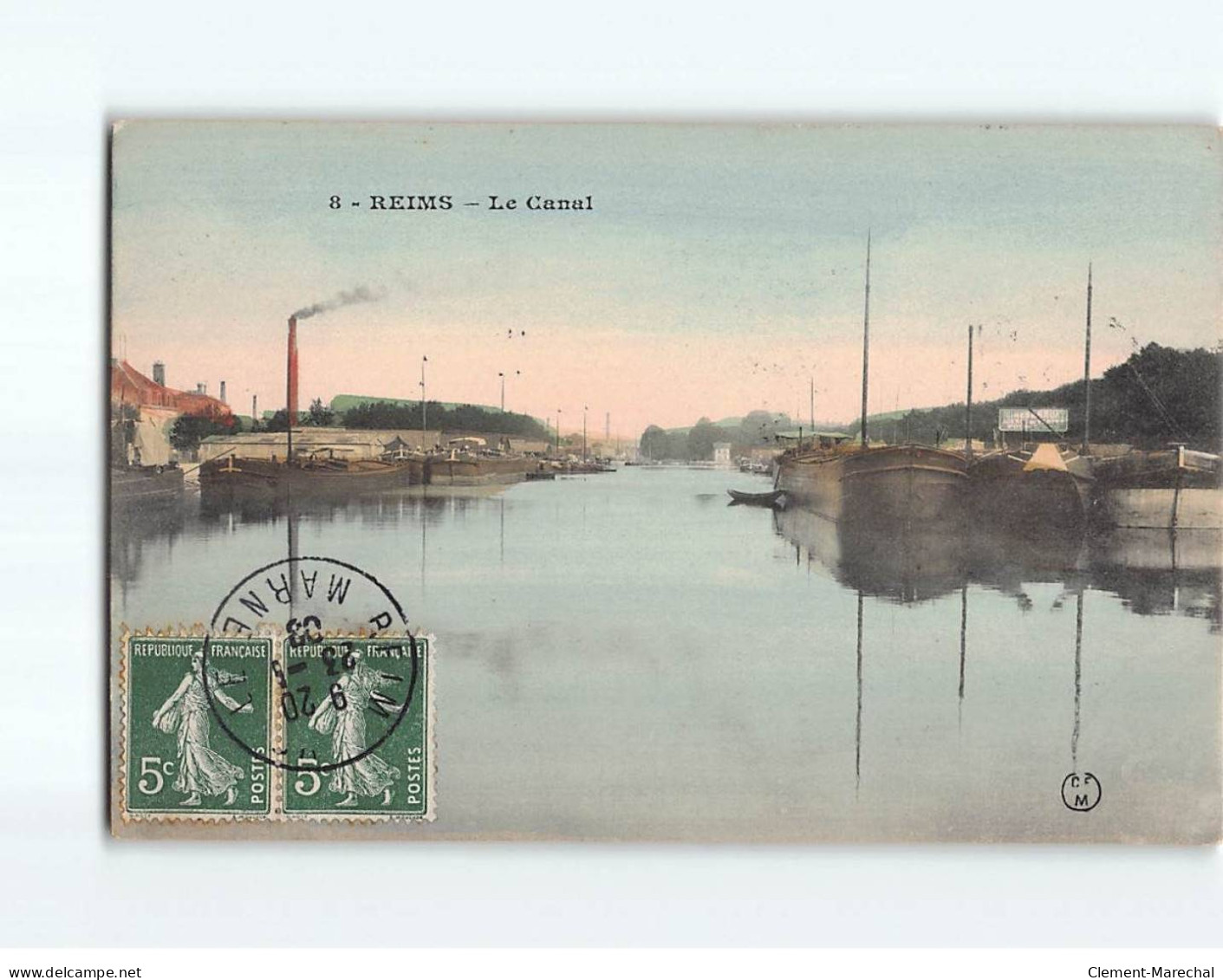 REIMS : Le Canal - état - Reims