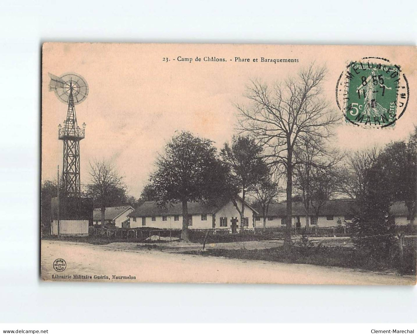 CAMP DE CHALONS : Phare Et Baraquements - Très Bon état - Camp De Châlons - Mourmelon