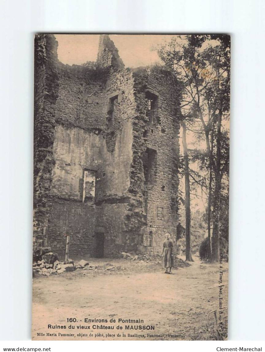 Ruines Du Vieux Château De MAUSSON - état - Autres & Non Classés