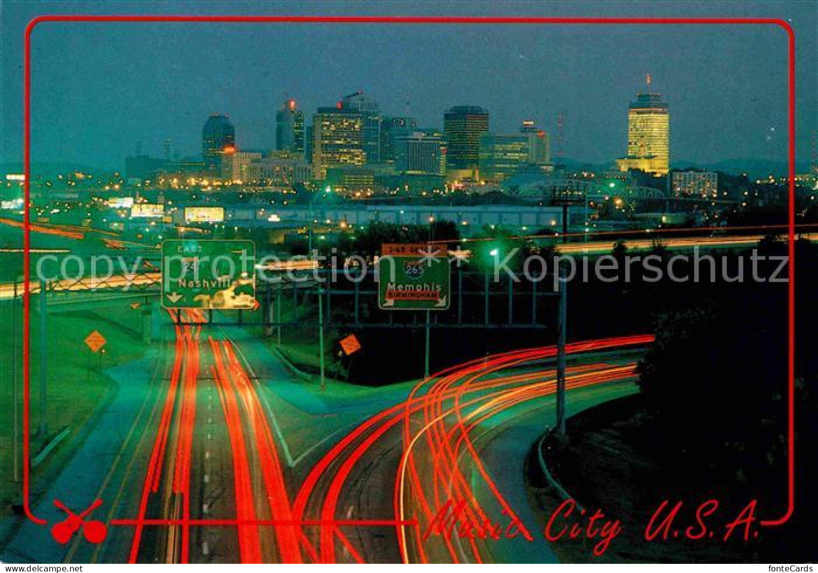 72706873 Nashville_Tennessee Panorama  - Andere & Zonder Classificatie