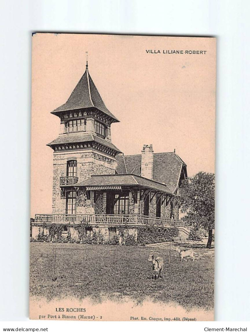 LES ROCHES : Villa Liliane Robert - Très Bon état - Autres & Non Classés