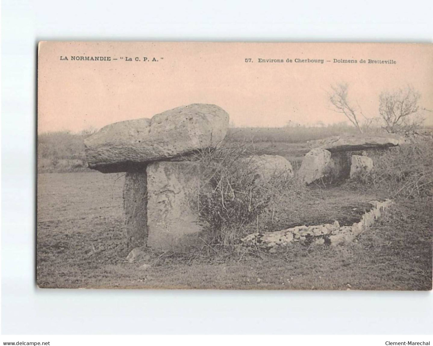 Dolmens De BRETTEVILLE - Très Bon état - Sonstige & Ohne Zuordnung