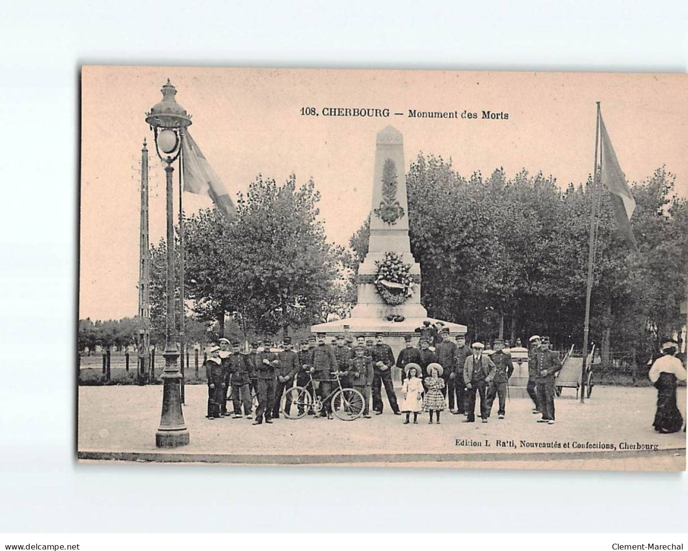 CHERBOURG : Monument Des Morts - Très Bon état - Cherbourg