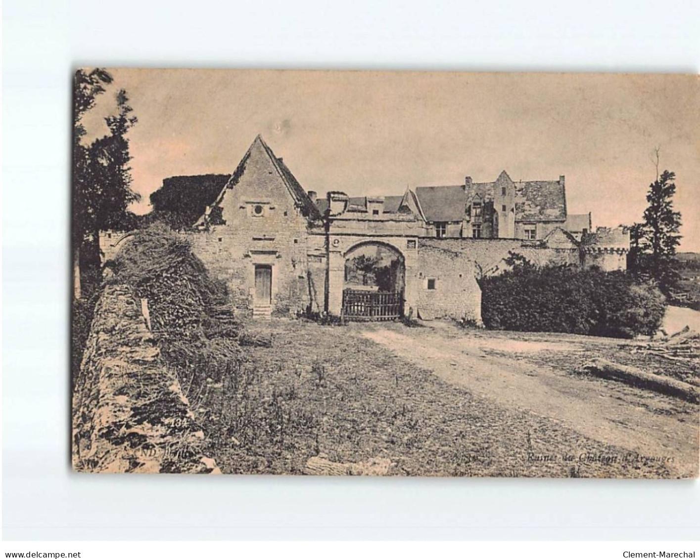 Ruines Du Château D'Argouges - Très Bon état - Andere & Zonder Classificatie