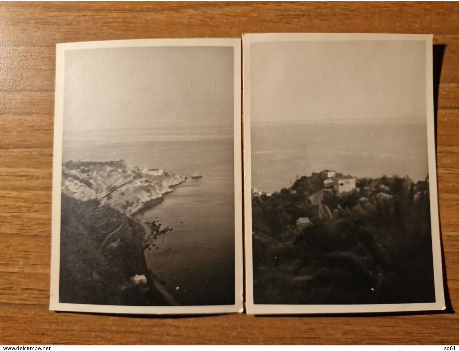 19479.  Due Fotografie D'epoca Aa '50 Taormina - 10x7 - Orte