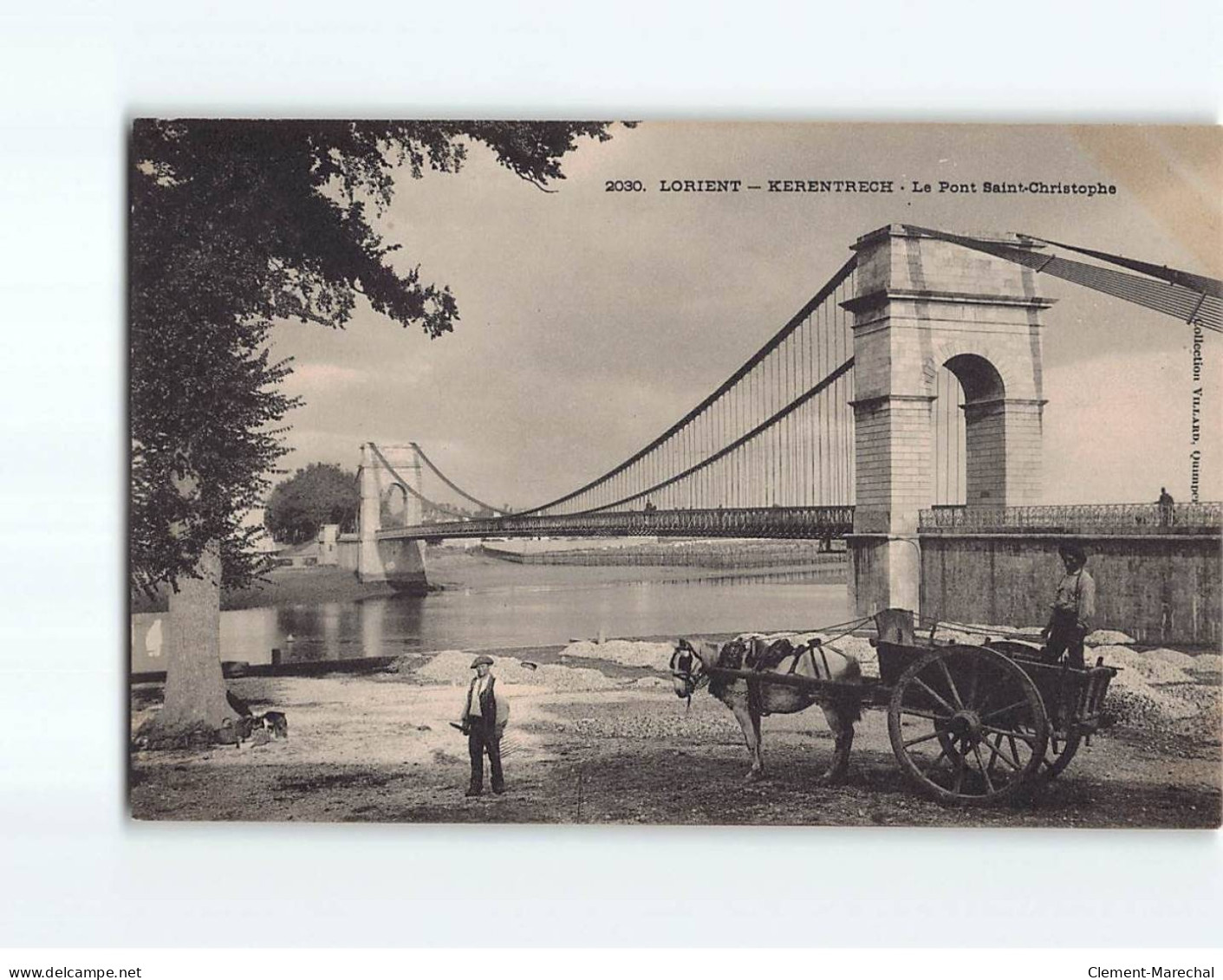 LORIENT : Kerentrech, Le Pont Saint-Christophe - Très Bon état - Lorient