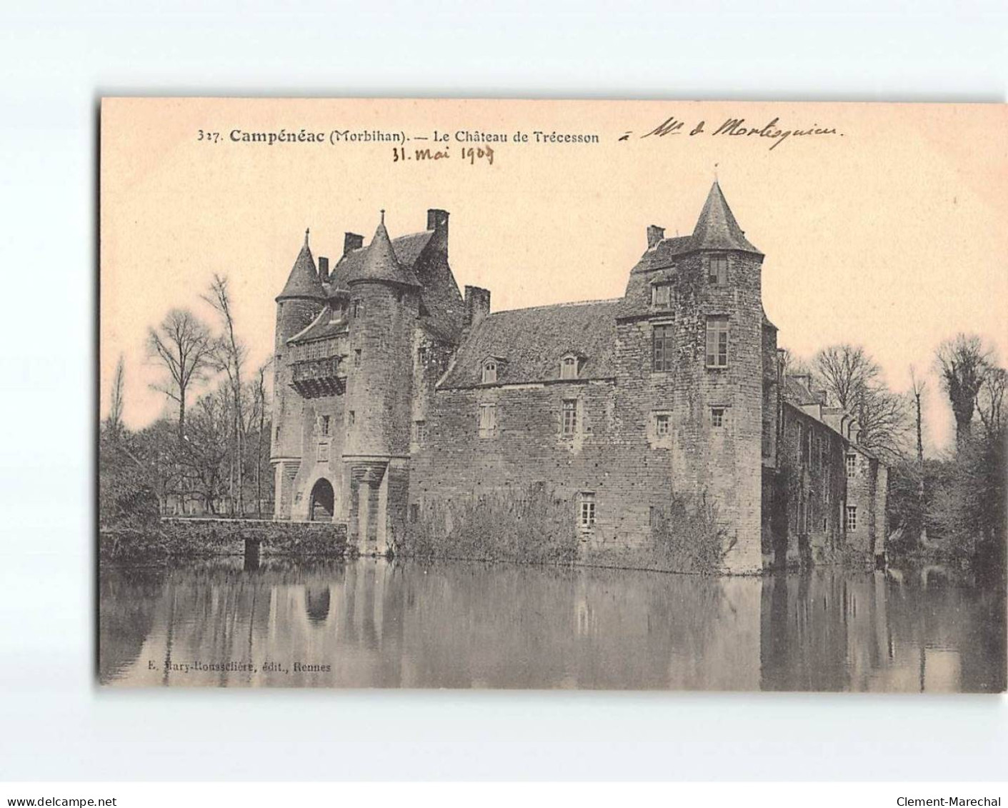 CAMPENEAC : Le Château De Trécesson - Très Bon état - Andere & Zonder Classificatie