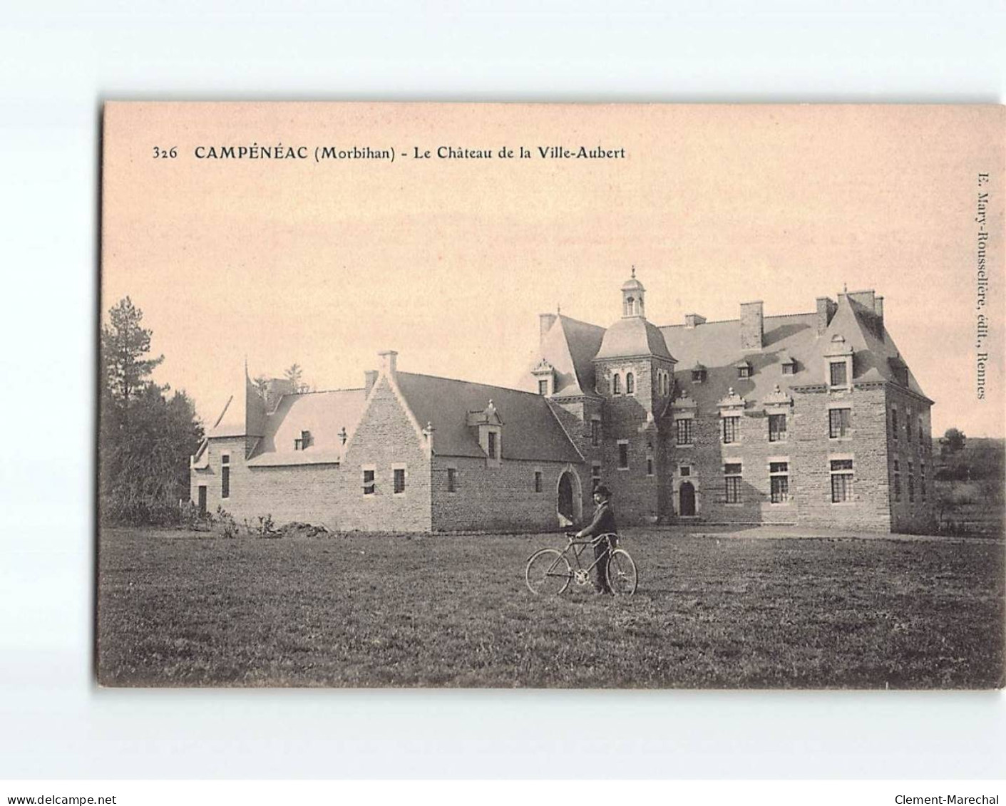 CAMPENEAC : Le Château De La Ville-Aubert - Très Bon état - Andere & Zonder Classificatie