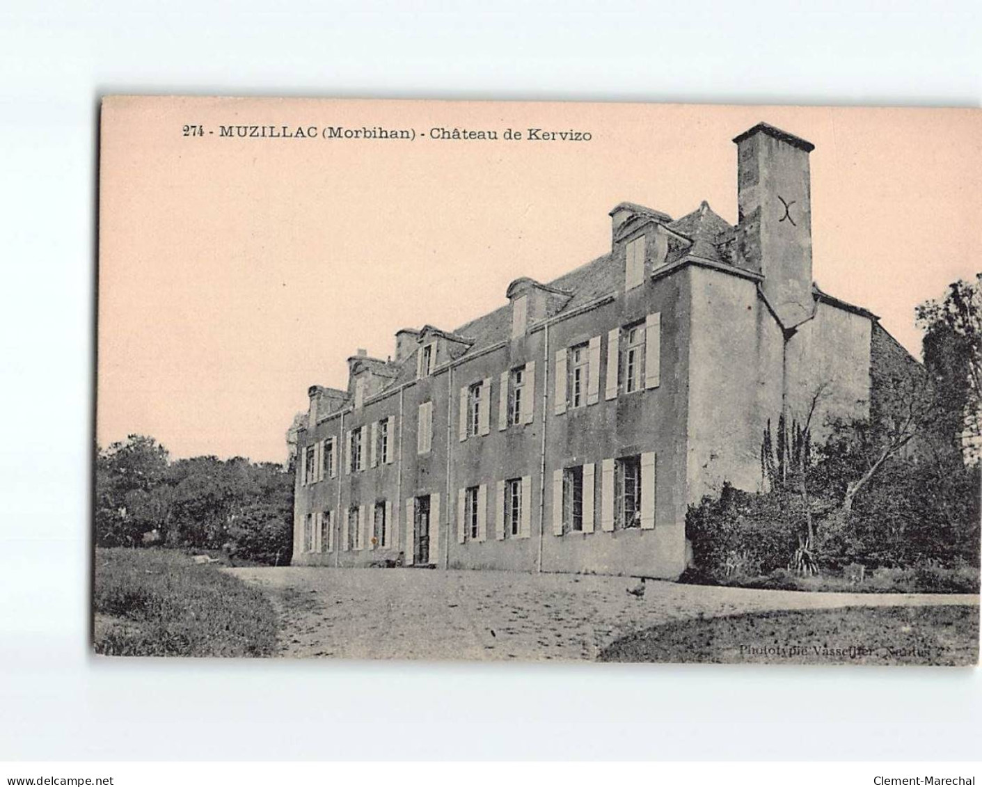 MUZILLAC : Château De Kervizo - état - Muzillac