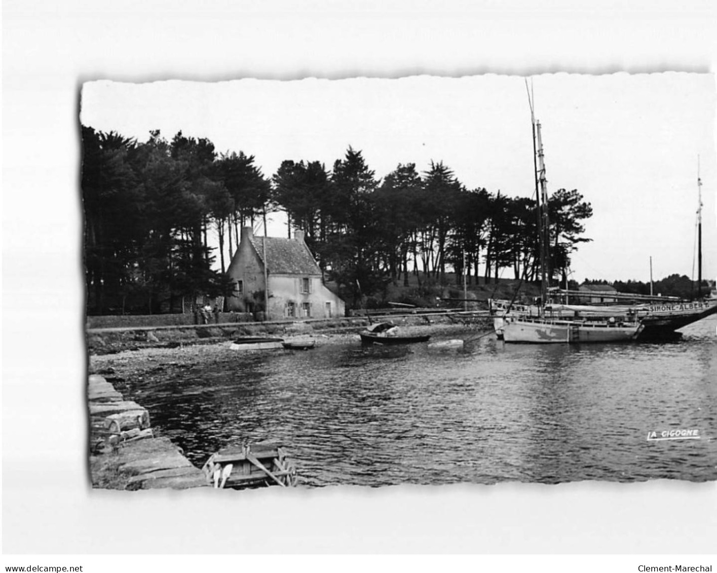 ILE AUX MOINES : Le Port Et Le Bois D'Amour - Très Bon état - Ile Aux Moines