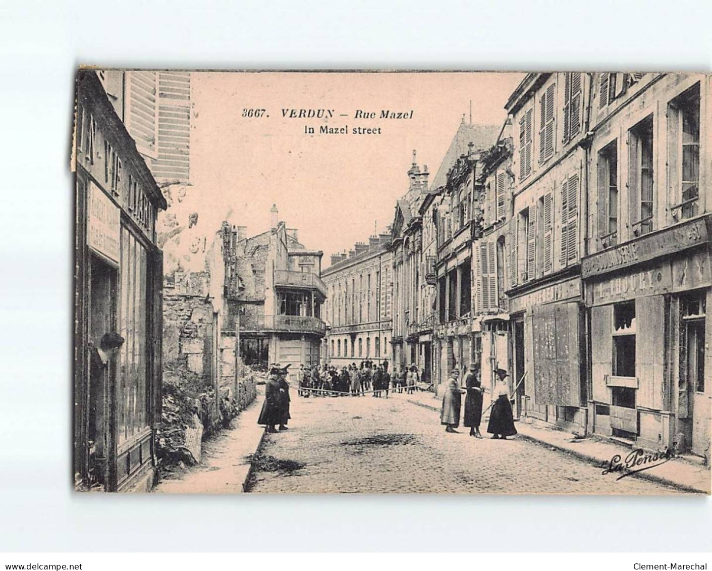 VERDUN : Rue Mazel - état - Verdun
