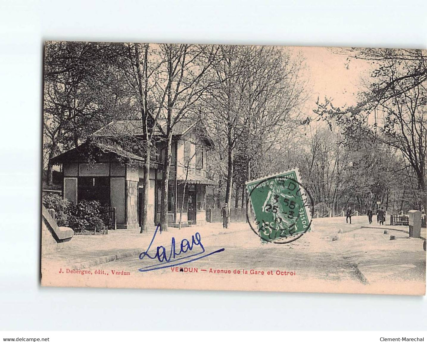 VERDUN : Avenue De La Gare Et Octroi - Très Bon état - Verdun