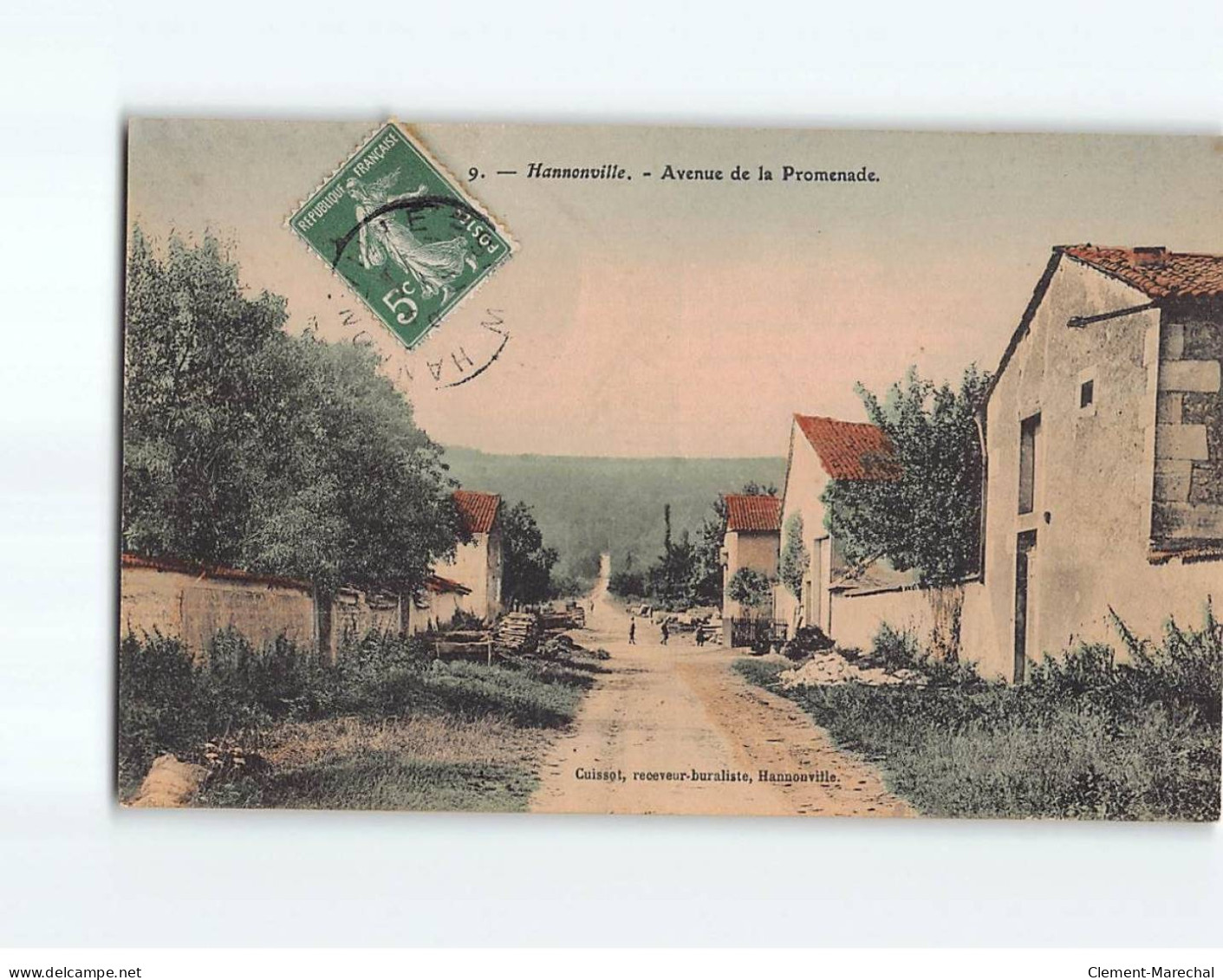 HANNONVILLE : Avenue De La Promenade - Très Bon état - Other & Unclassified