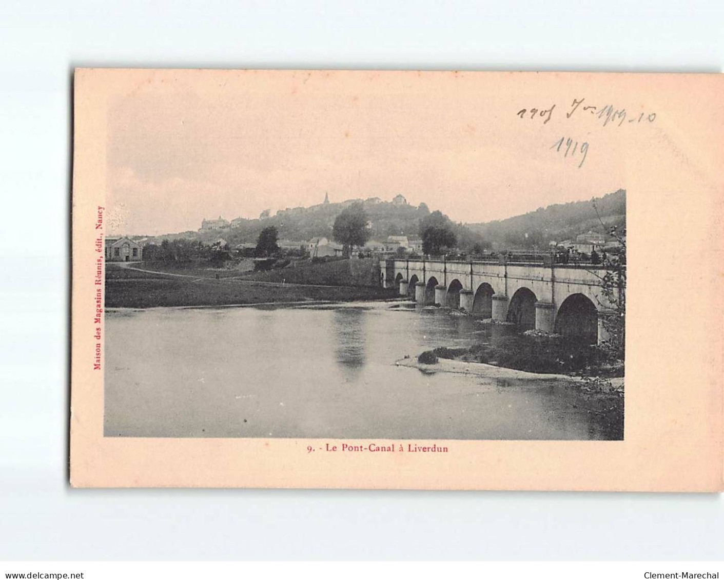 LIVERDUN : Le Pont-Canal - Très Bon état - Liverdun