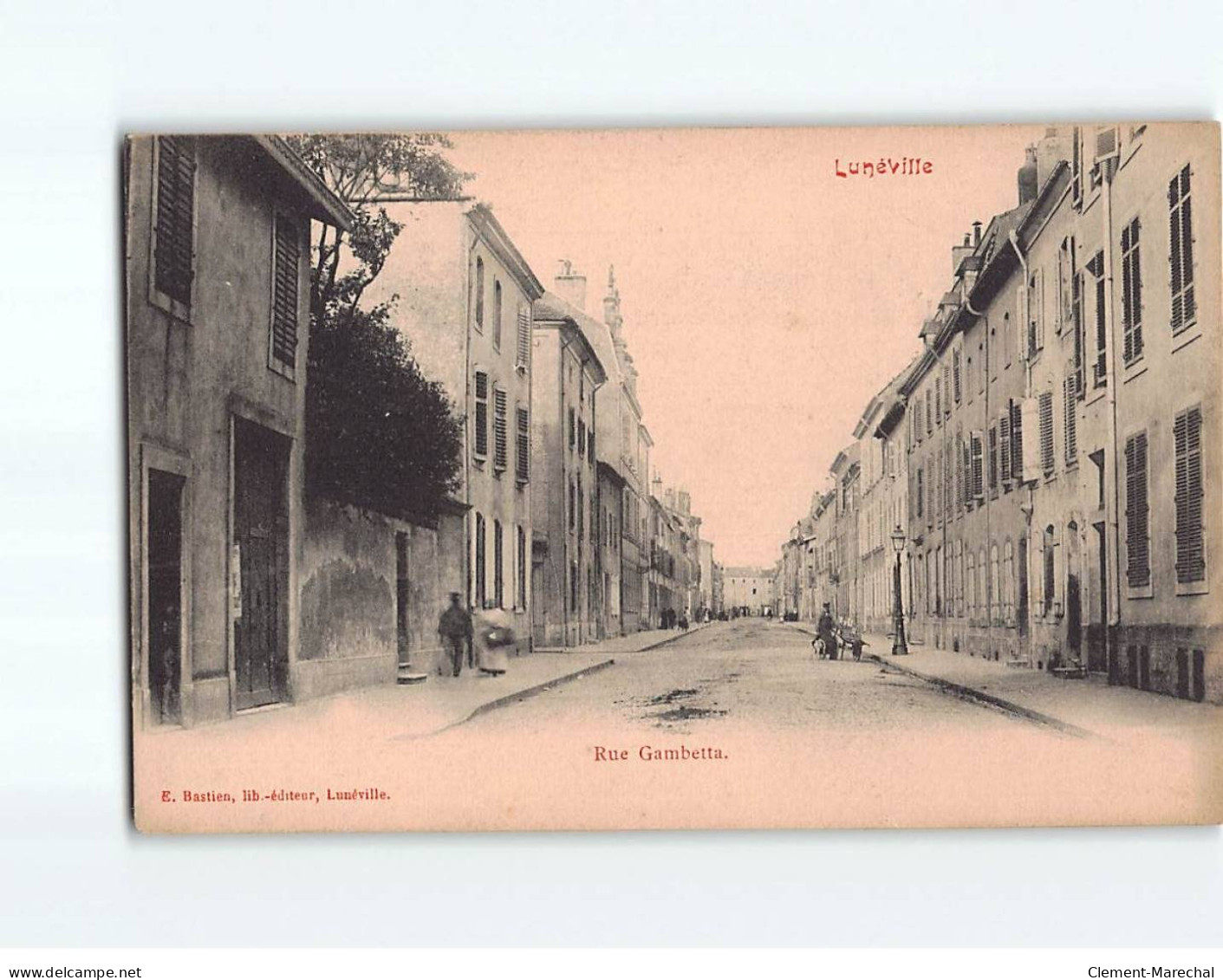 LUNEVILLE : Rue Gambetta - Très Bon état - Luneville