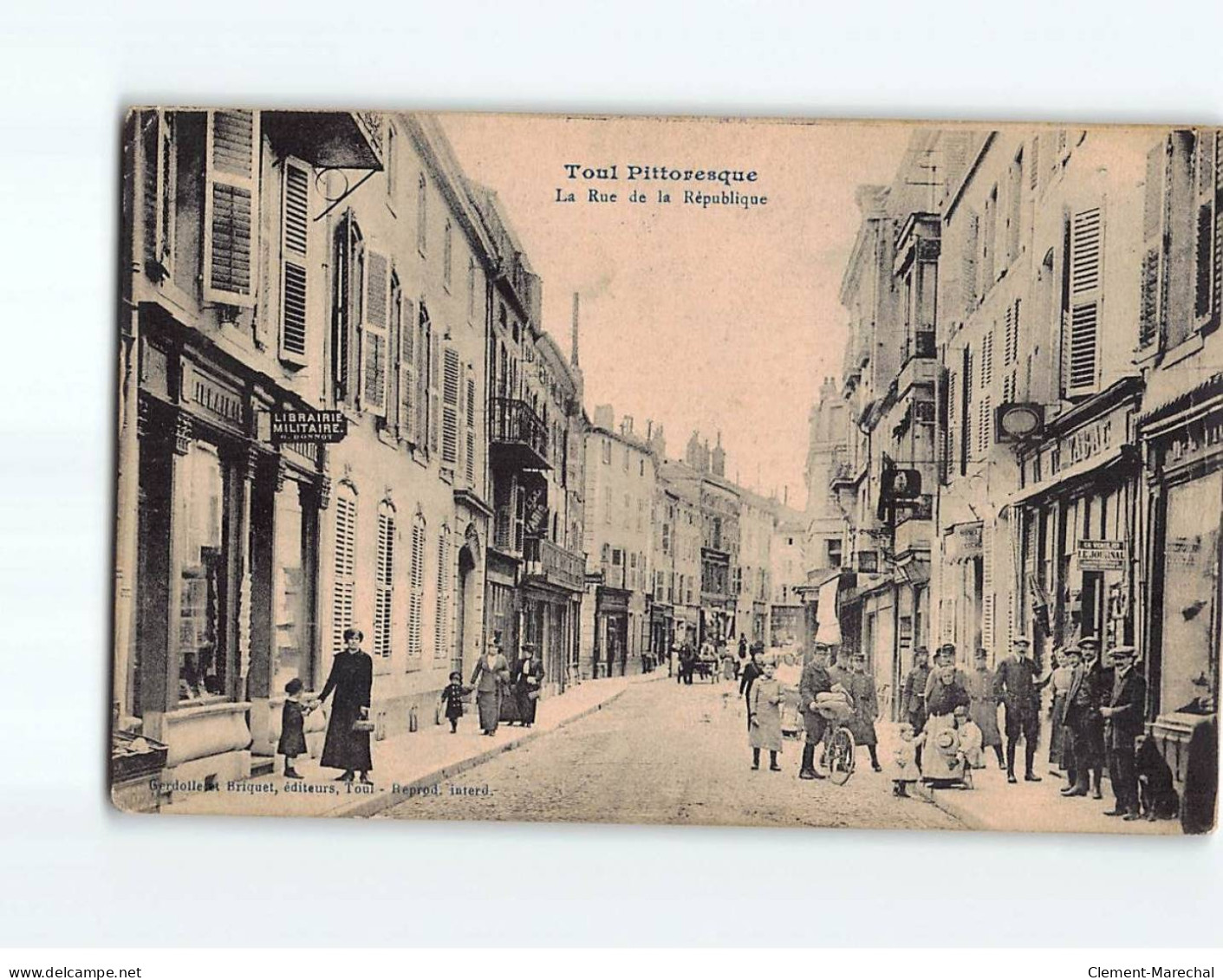 TOUL : Rue De La République - état - Toul