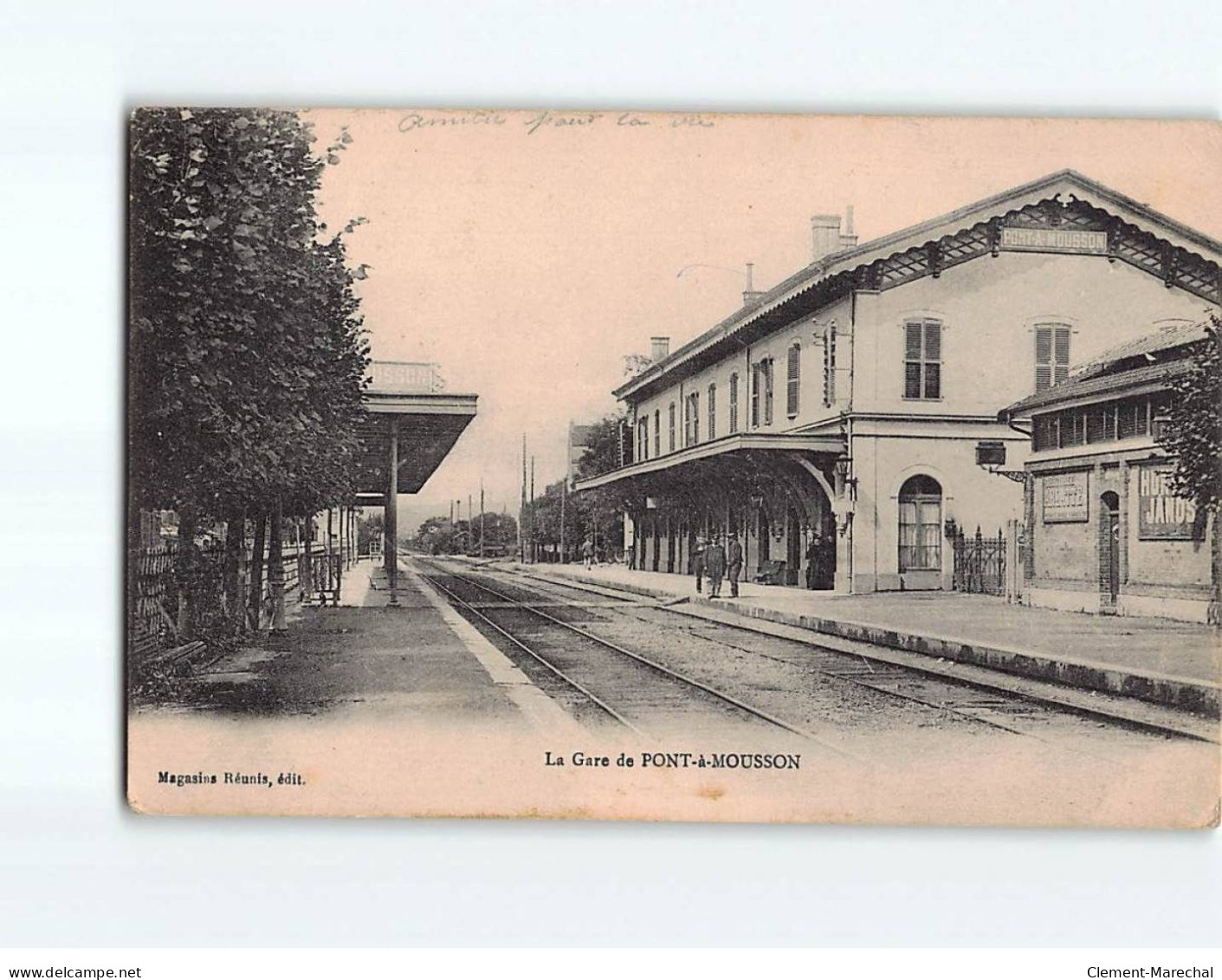 PONT A MOUSSON : La Gare - état - Pont A Mousson