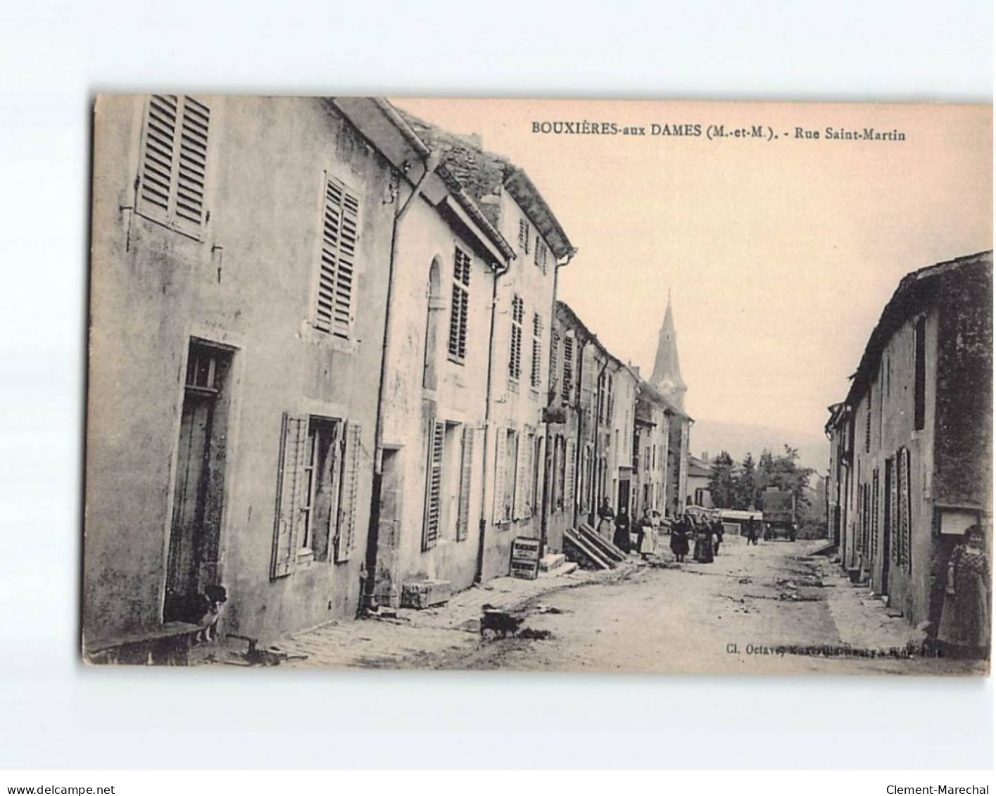 BOUXIERES AUX DAMES : Rue Saint Martin - état - Autres & Non Classés