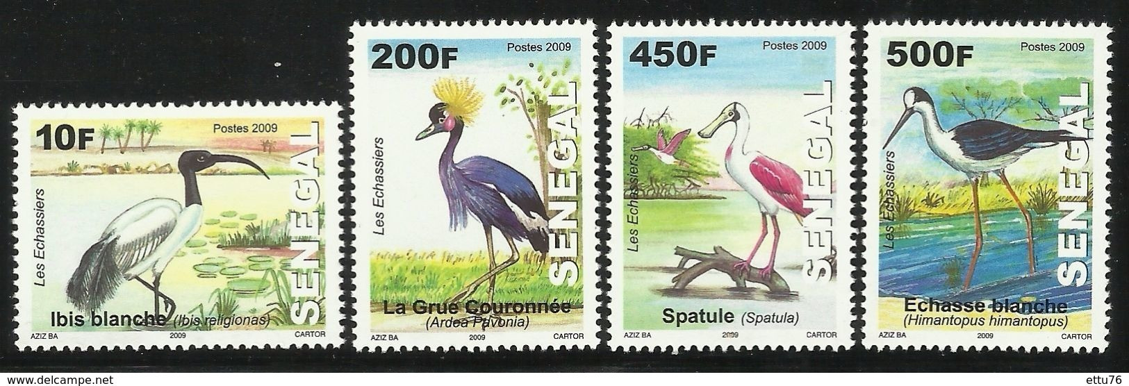 Senegal  2011  Birds  Set  MNH - Andere & Zonder Classificatie