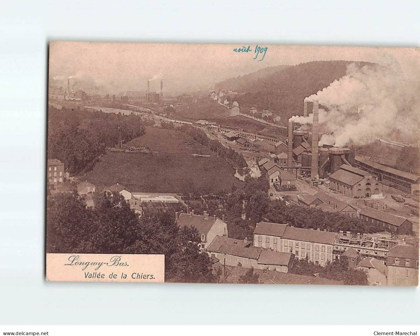 LONGWY BAS : Vallée De La Chiers, Vue Générale - état - Longwy