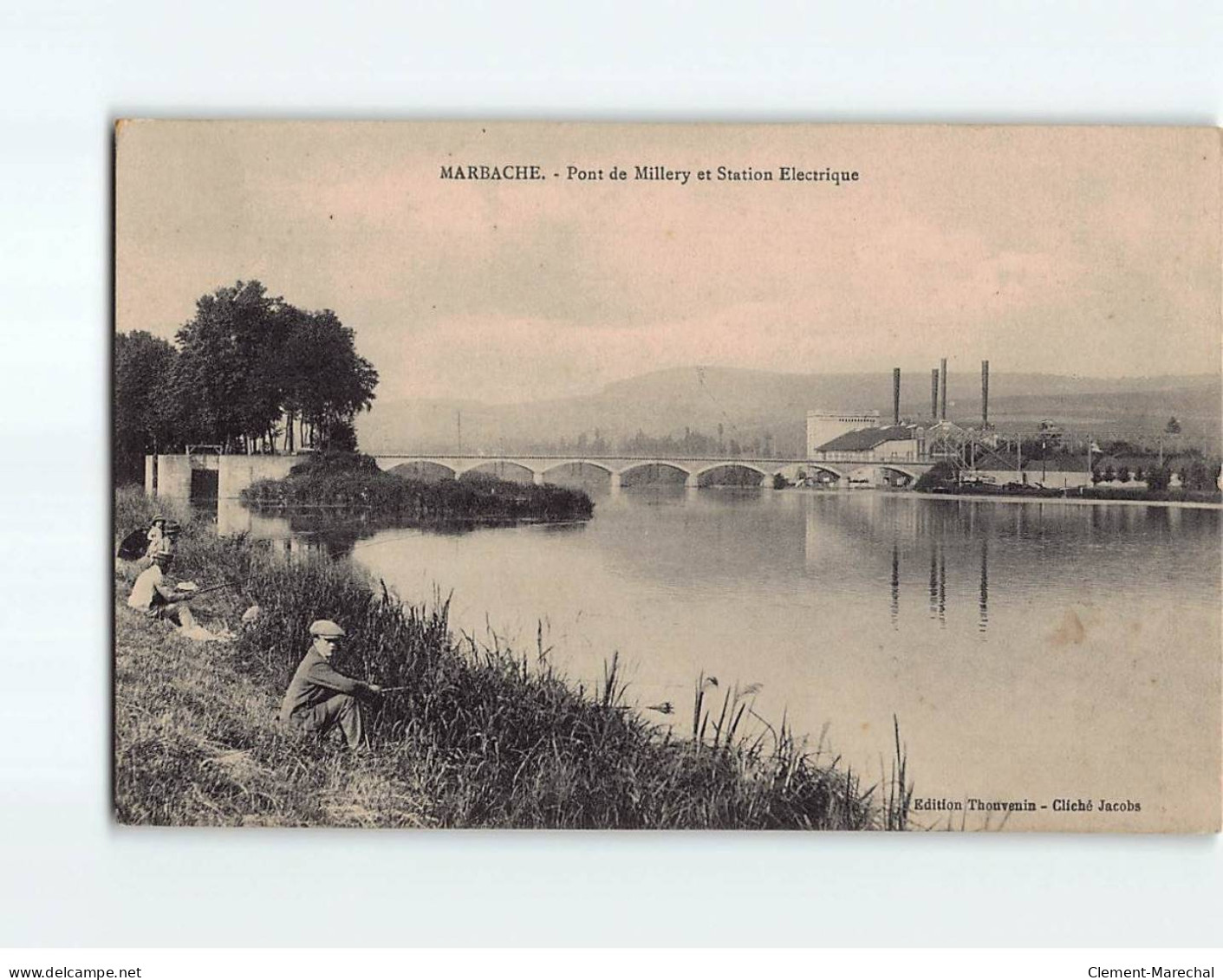 MARBACHE : Pont De Millery Et Station Electrique - Très Bon état - Andere & Zonder Classificatie