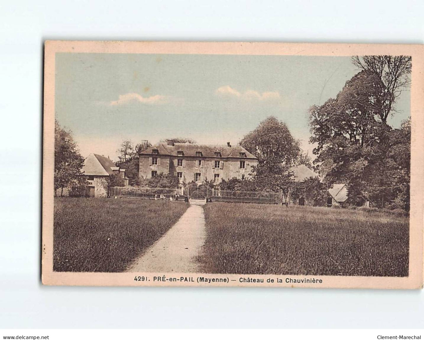 PRE EN PAIL : Château De La Chauvinière - Très Bon état - Pre En Pail