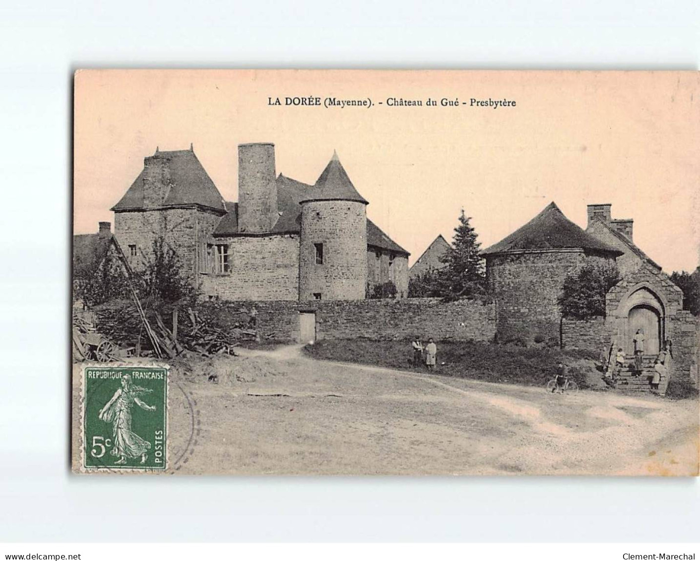 LA DOREE : Château Du Gué, Presbytère - Très Bon état - Autres & Non Classés