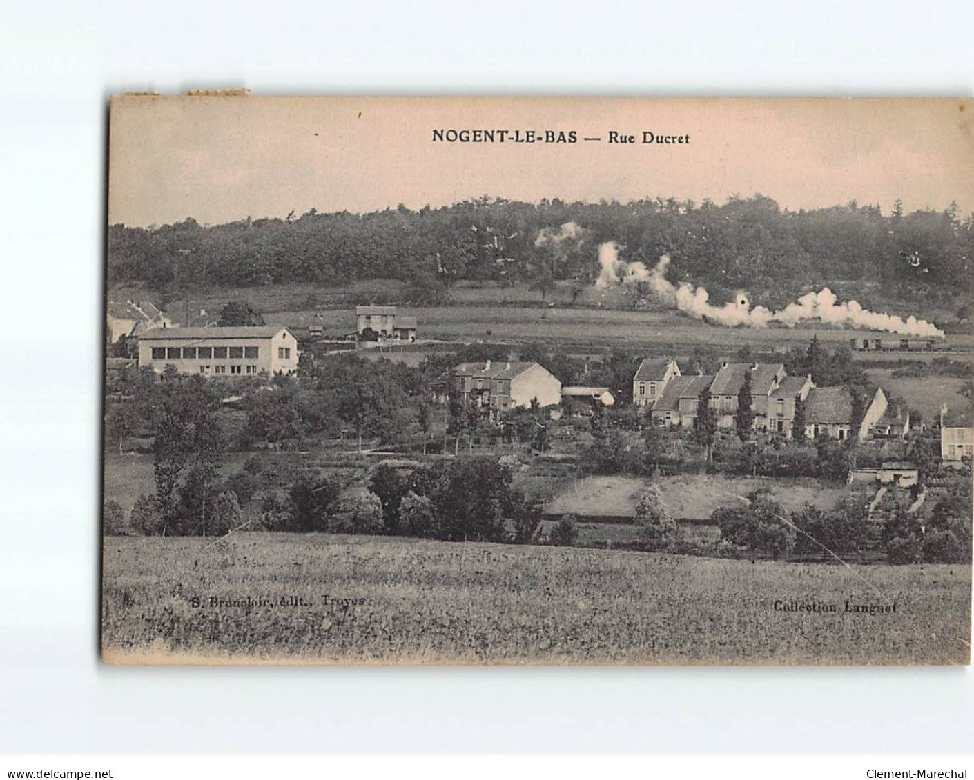 NOGENT LE BAS : Rue Ducret - état - Andere & Zonder Classificatie