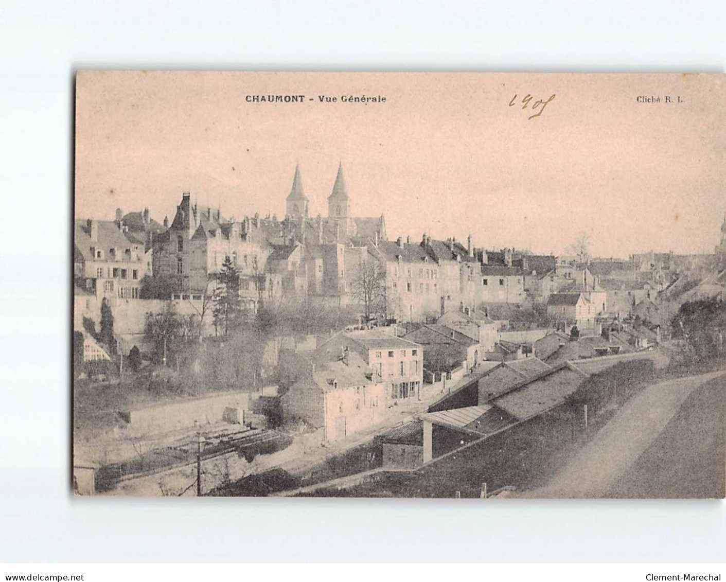 CHAUMONT : Vue Générale - Très Bon état - Chaumont