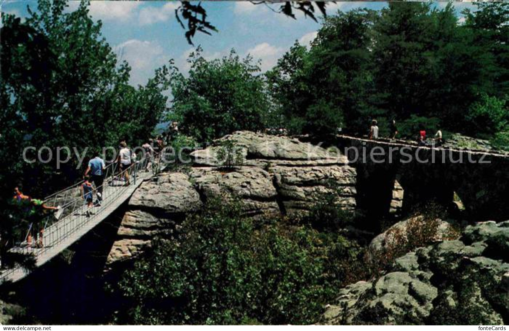 72706842 Chattanooga_Tennessee Swing Along Bridge - Andere & Zonder Classificatie