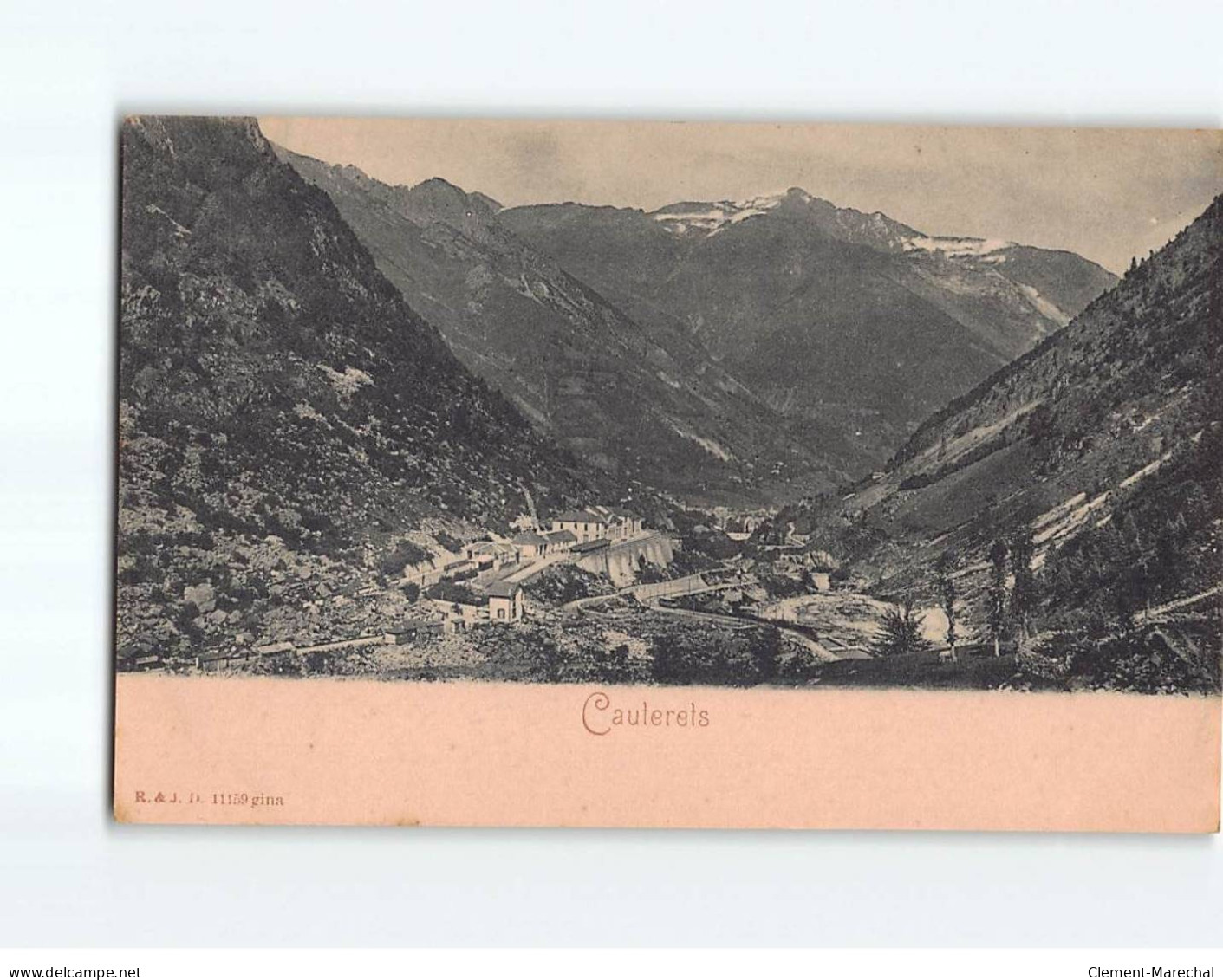 CAUTERETS : Vue Générale - Très Bon état - Cauterets