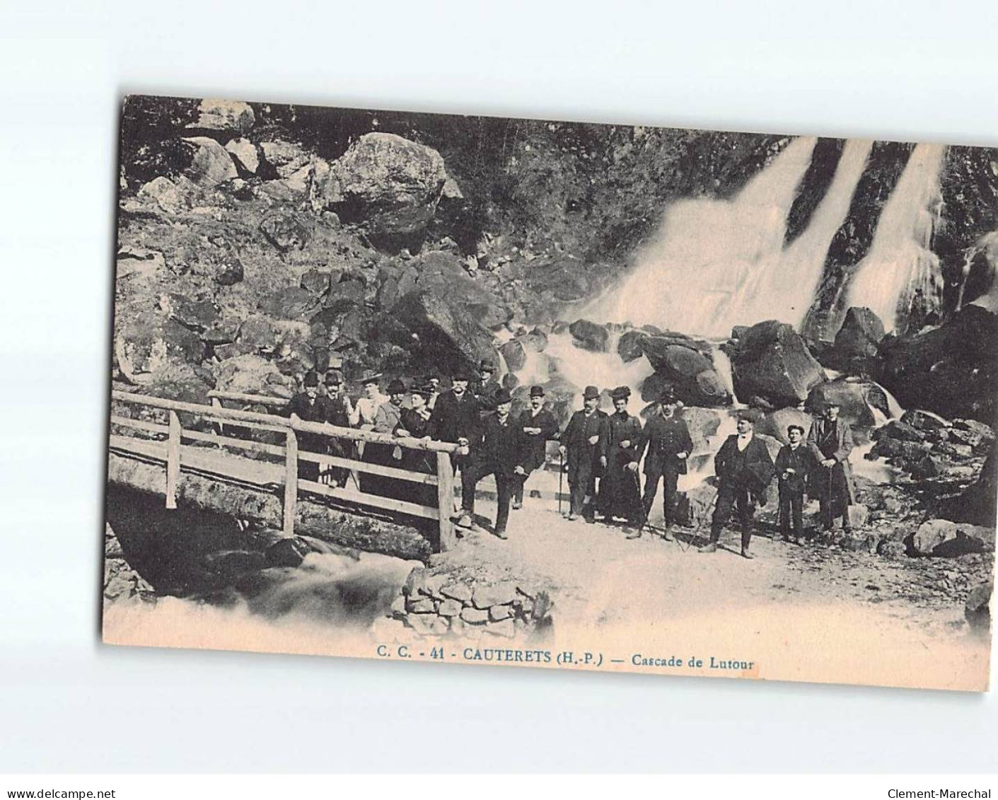 CAUTERETS : Cascade De Lutour - Très Bon état - Cauterets