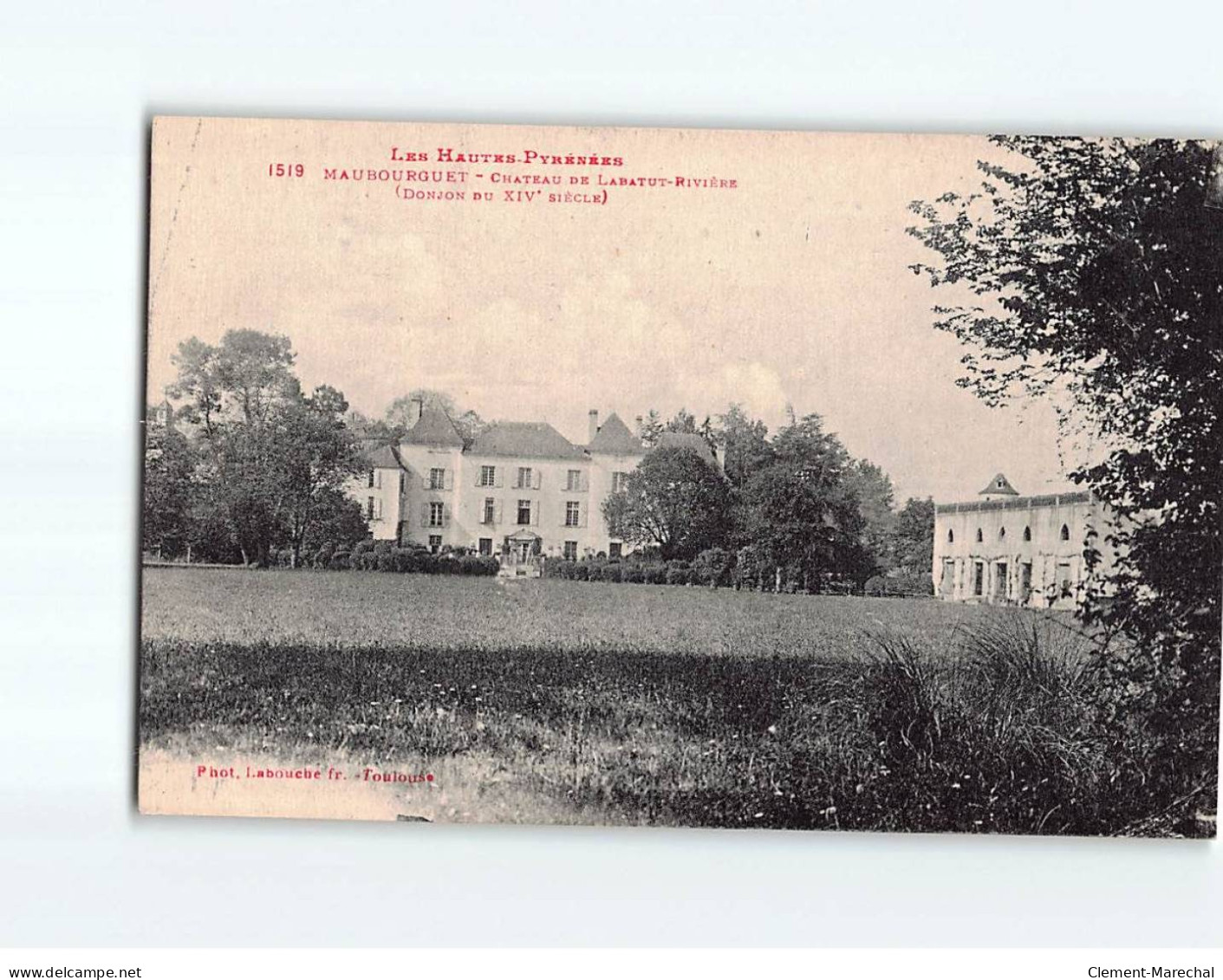 MAUBOURGUET : Château De Labatut-Rivière - Très Bon état - Maubourguet