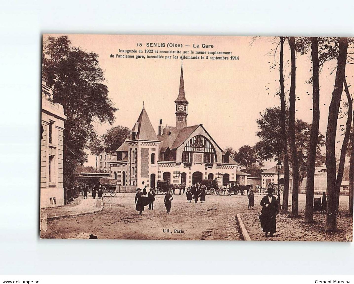 SENLIS : La Gare, Les Quais - Très Bon état - Senlis