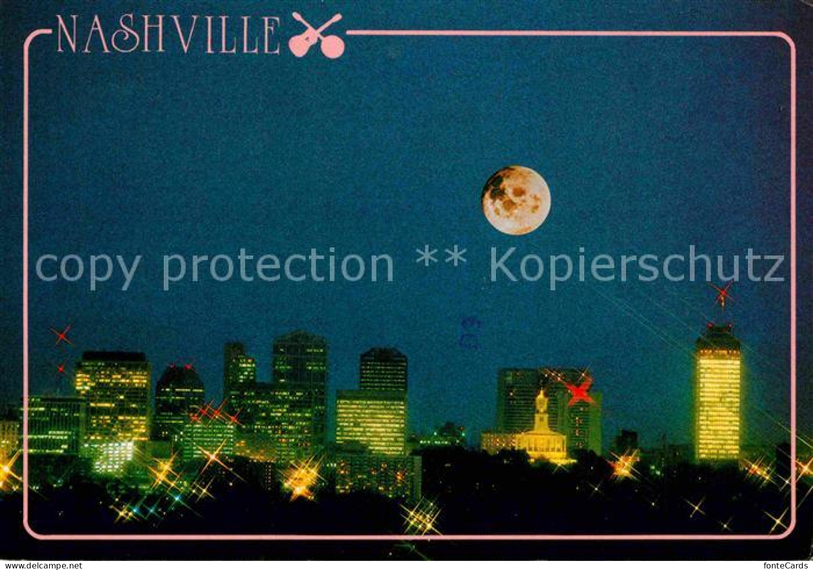 72706837 Nashville_Tennessee Skyline  - Andere & Zonder Classificatie