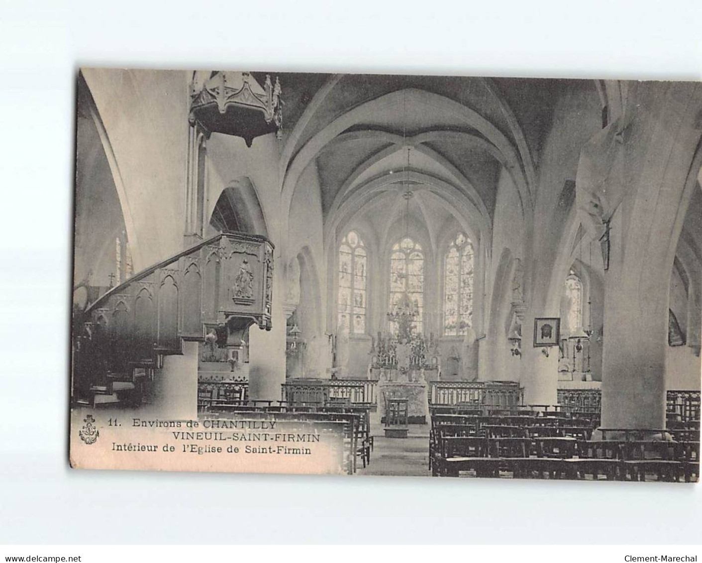 VINEUIL SAINT FIRMIN : Intérieur De L'Eglise De Saint-Firmin - Très Bon état - Andere & Zonder Classificatie