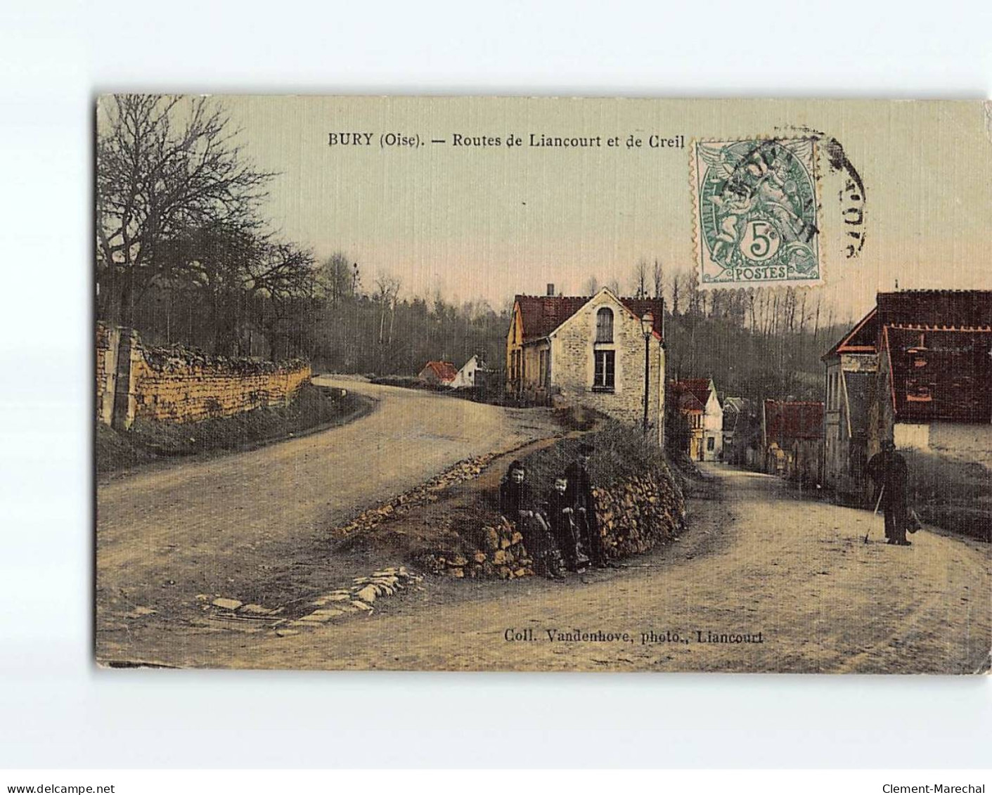 BURY : Routes De Liancourt Et De Creil - état - Other & Unclassified