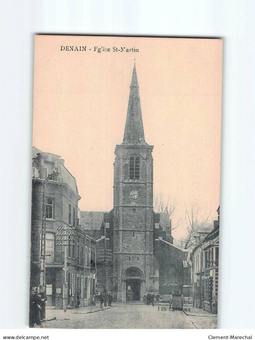 DENAIN : L'Eglise Saint-Martin - Très Bon état - Denain