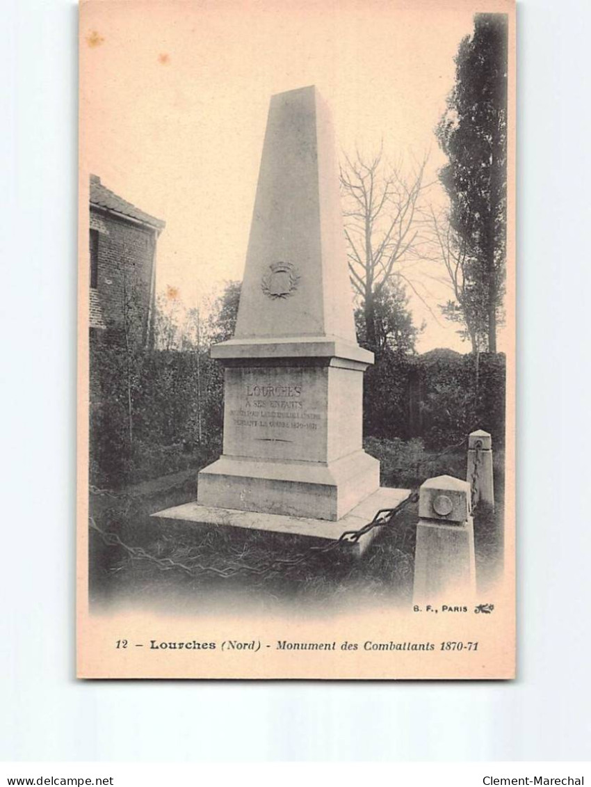 LOURCHES : Monument Des Combattants - Très Bon état - Otros & Sin Clasificación