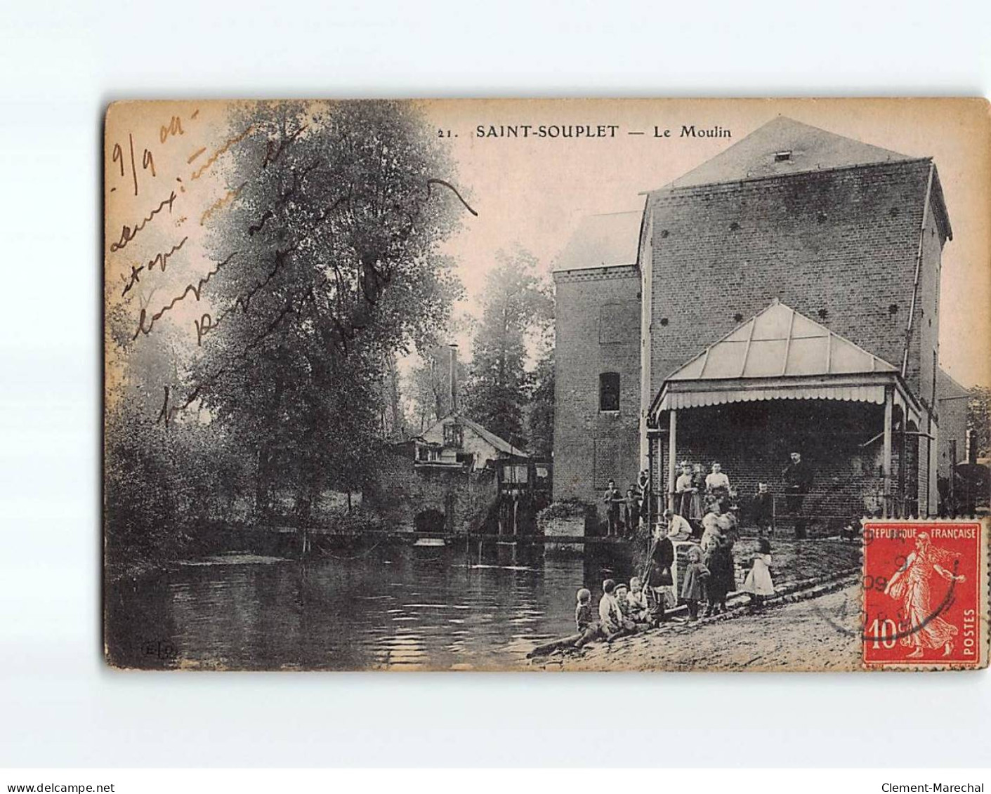 SAINT SOUPLET : Le Moulin - état - Andere & Zonder Classificatie