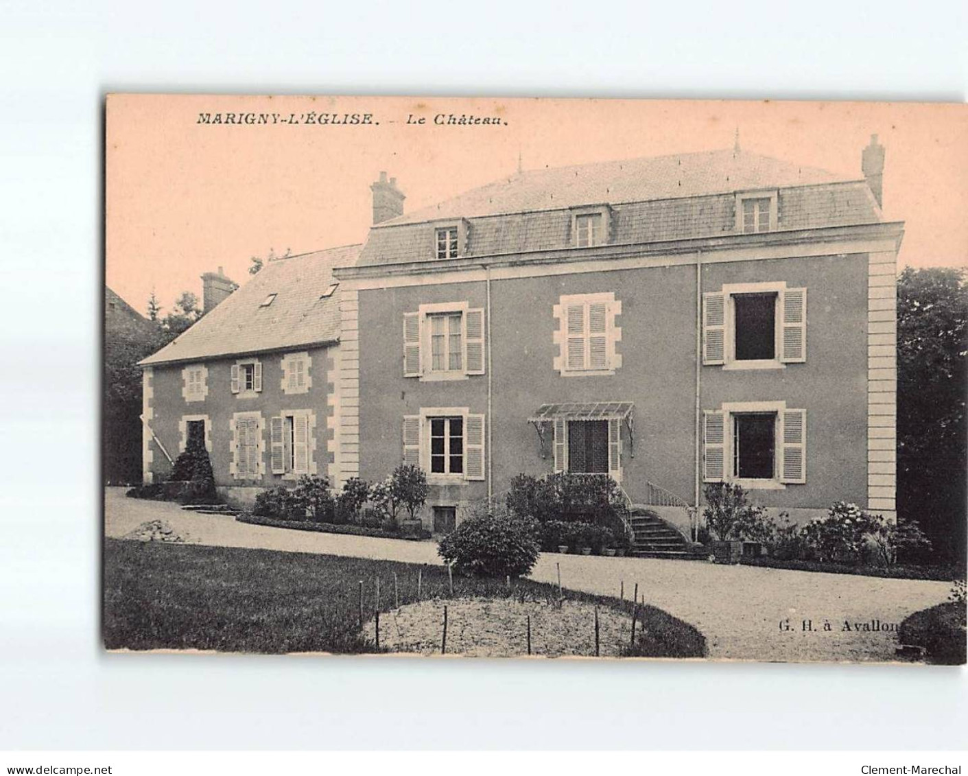 MARIGNY L'EGLISE : Le Château - Très Bon état - Sonstige & Ohne Zuordnung